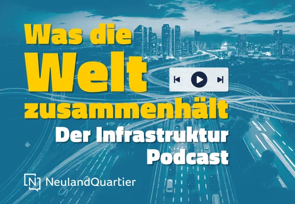Wozu einen Infrastrukturpodcast? Ilka und Ingo sprechen im Trailer über den neuen Podcast von NeulandQuartier