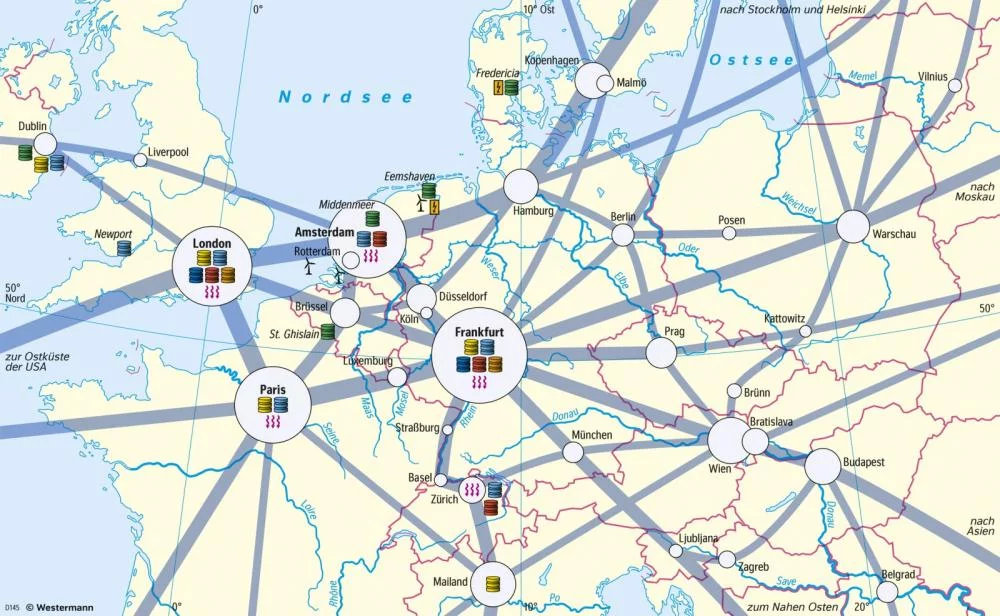 DE-CIX: Europäischer Internet-Knoten in Frankfurt am Main